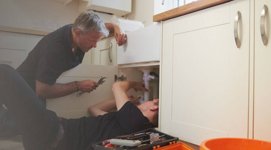 Professional burst pipe repair services in Wilton, ND